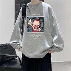 8XL圆领卫衣男超大码胖子肥佬大号长袖t恤S6392-P28，男装卫衣，电商A040