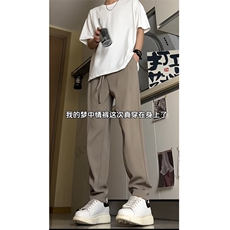 直播原版品质仓库现货夏季冰丝裤休闲裤西裤K62特批35，男装西裤，星座617B