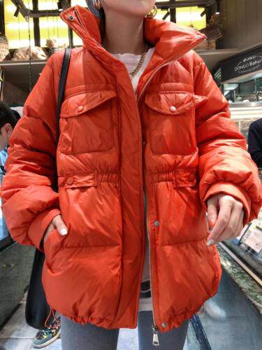 90绒亮色羽绒服，女装羽绒服，一杭