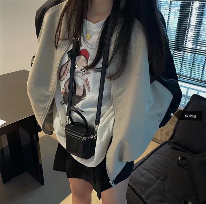 韩系撞色棒球服，其它，欧妮卡蒂蔓