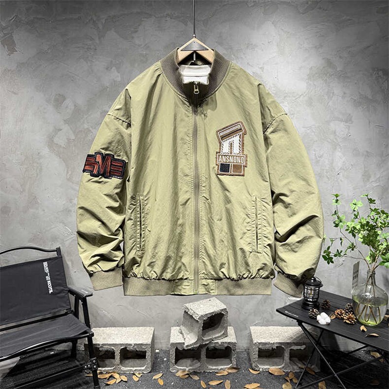 1506-1/JG671/P64冬季款百搭街头风宽松棉夹克棒球服棉衣潮1图片