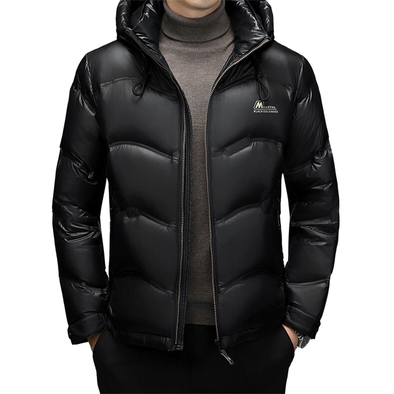 DF31807钱塘2020-2时尚百搭简约冬季厚款连帽中年男士羽绒服P263,男装羽绒服,钱塘207-2