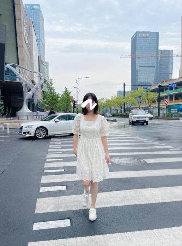 2021夏装新款刺绣连衣裙，女装连衣裙，天使格格