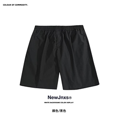 日系cityboy休闲短裤男夏季薄款简约宽松速干五分裤港风运动裤子，男装牛仔裤，星座506A