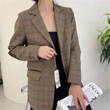 秋季新款金纺西装，女装西装，XIMO 熙茉