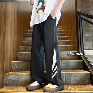 XZ616 夏季新款伞兵裤薄款透气织带拼接休闲长裤TY1019 特P35控68图片