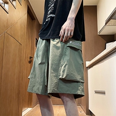 A316-1-K1234P48控68新款2025夏季美式速干短裤网眼透气工装裤，男装牛仔裤，星座906（原电商a316-1）