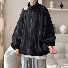 现货JK10069-特批55夏季大码高品质夹克外套宽松情侣上衣，男装夹克，电商A059