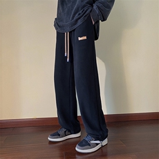 ins港风新款百搭宽松裤子潮牌直筒休闲长裤B315-K5321-p45控58，男装休闲裤，电商B315