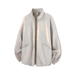 8XL-M 特大码冰丝防晒服短裤套装男户外防晒衣运动外套潮TZ102P65图片