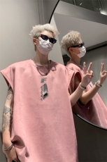 麂皮绒背心/马甲/坎肩2025夏季男装无袖T恤XZ514-2-2024122-P28，男装T恤，星座514-2(原B239)