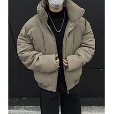 （现货）A421-MY421PU皮解构短款加厚面包服P115158，男装棉衣，电商A421