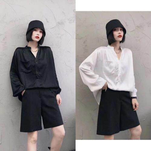 长袖衬衫，女装衬衫，添衣