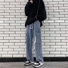 美式牛仔裤男款秋季长裤潮QN45P45，男装牛仔裤，星座1116-2
