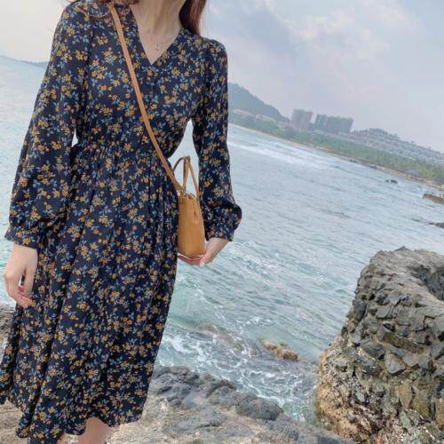 【现货】花色连衣裙，女装连衣裙，郭郭家