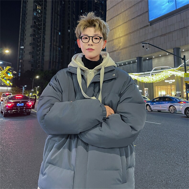 冬季加厚棉衣外套男假两件加厚外套男装上衣BM07-P75,男装棉衣,星座210-1
