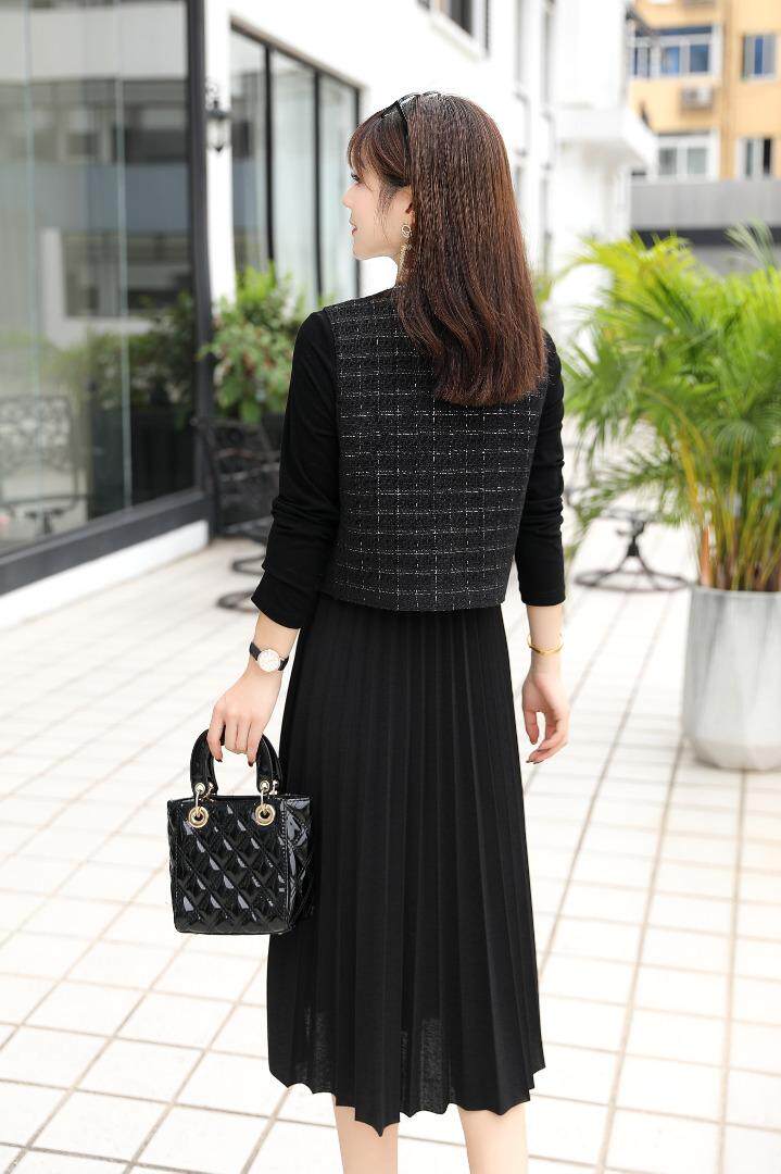 时尚小香风两件套套裙，其它，湘怡服饰