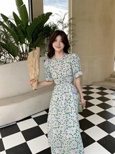 夏季连衣裙，女装连衣裙，慕姿杨