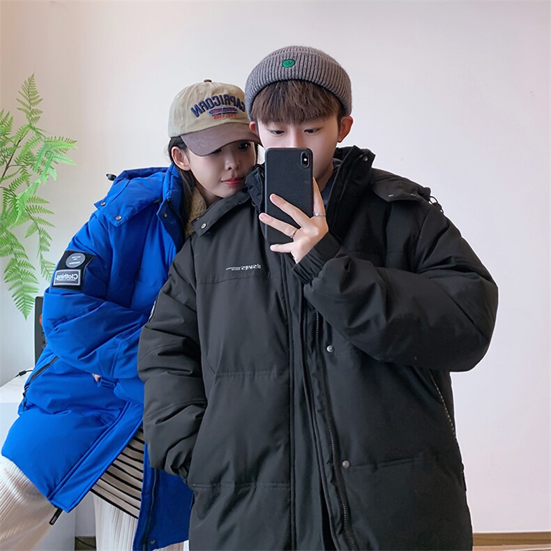 连帽轻薄潮牌日系短款外套修身学生白鸭绒羽绒服印花背带,男装羽绒服,星座301D-5(原星座1415）