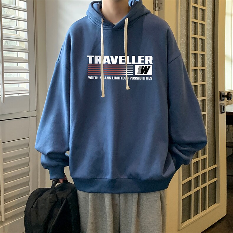 连帽卫衣男大码运动服帽衫外套WY2359-P35,男装卫衣,电商A040