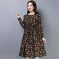 连衣裙雪纺时尚显瘦气质优雅2021年春季，女装连衣裙，小林双子