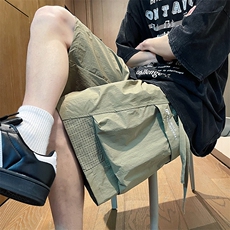 A316-1-K1234P48控68新款2025夏季美式速干短裤网眼透气工装裤，男装牛仔裤，星座906（原电商a316-1）
