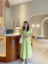 夏季彩色连衣裙美，女装连衣裙，6·9衣社