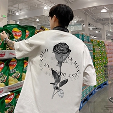 量大优供视频220克美式短袖t恤T2299得物直播有280克品质，男装T恤，电商A486