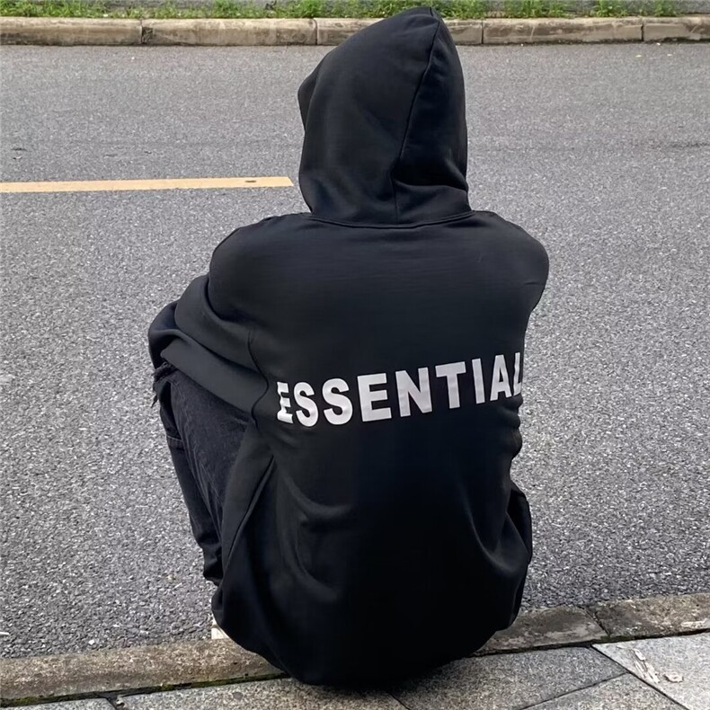 350g华棉潮牌印花连帽卫衣男女休闲宽松时尚反光上衣5156-P43网图,男装卫衣,电商B245