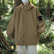 秋冬季上新冲锋衣大码宽松潮酷宽松工装风男夹克外套-JK03-P78，男装夹克，星座716-1