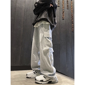 抖音得物品质大口袋百搭休闲裤212-2-DY70-特P55图片