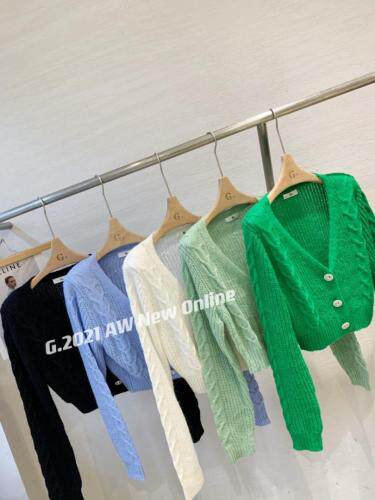 秋季新款针织小花开衫，其它，G