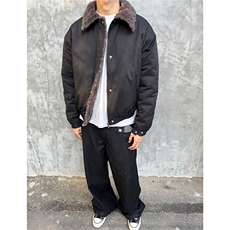 冬季美式高级感恒温暖绒毛领拼接棉服夹克保暖加厚D517特P90，男装夹克，电商A335-1（原A458）