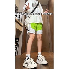 锦纶冰丝裤夏季速干裤男女情侣运动短裤公版休闲裤子特P30-DK1109，男装休闲裤，电商B388
