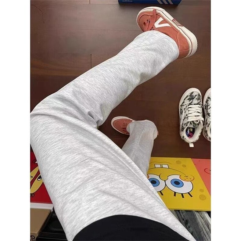 重磅长裤美式高街纯色百搭卫裤男女高街休闲裤XYK20-P42,男装休闲裤,星座208-5