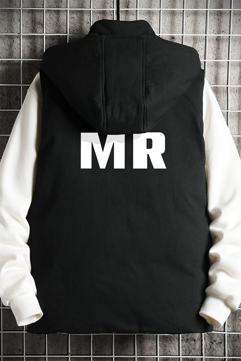 棉马甲男士大码加厚棉背心男坎肩男网格MJ47253-P80,男装背心/马甲,电商A040A