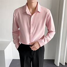 春秋季男士休闲衬衫男免烫商务正装轻熟风男装长袖衬衣外套潮Y32，男装衬衫，星座1116A-2（原606A-1）