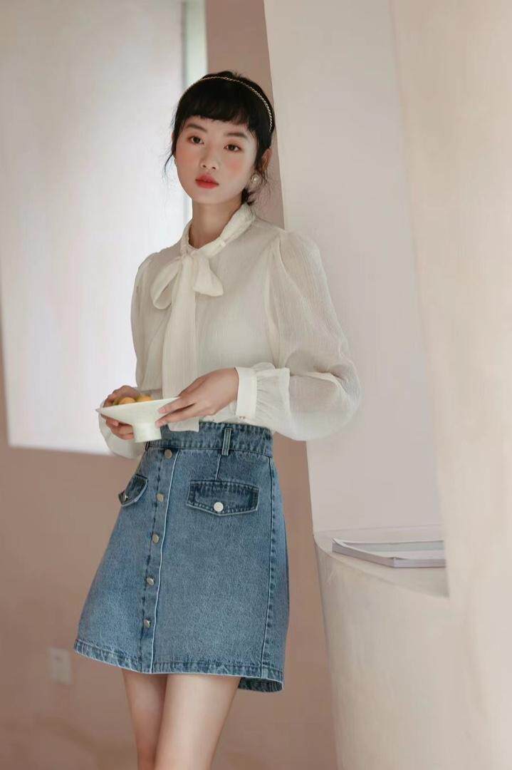 排单上衣+半裙，女装半身裙，慕尚依依