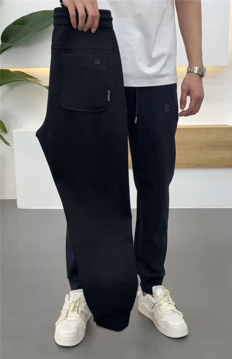 2025时尚百搭男春款潮流束脚运动裤,男装休闲裤,东正羊绒