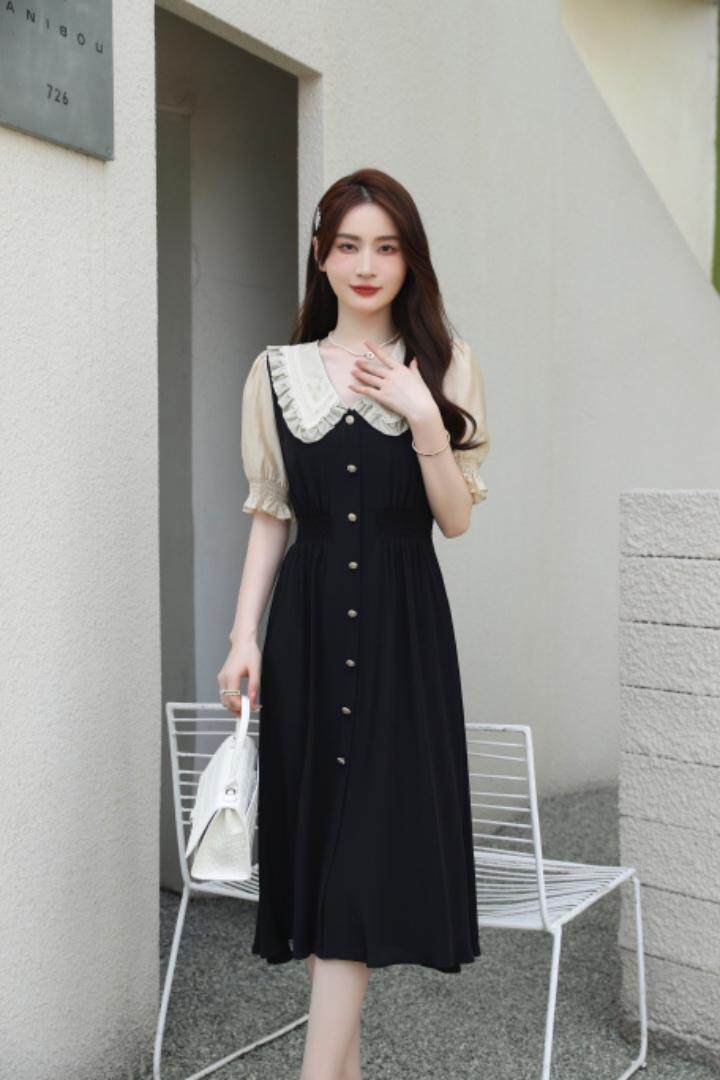 2022夏装新款韩版时尚连衣裙，女装连衣裙，衣佳佰分(1F)