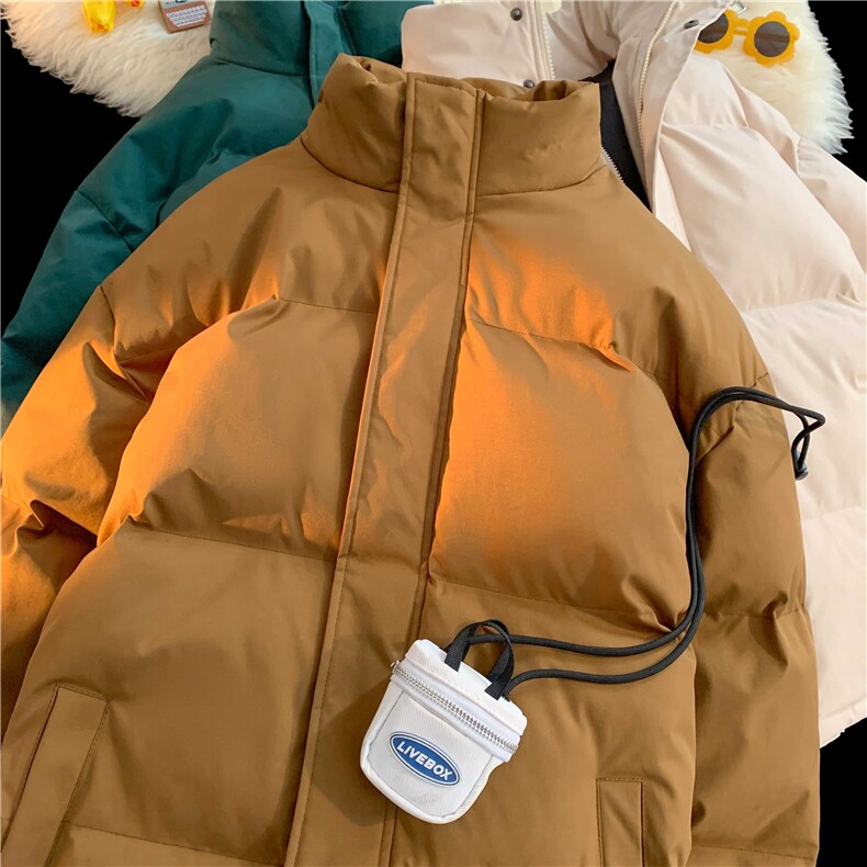 美式复古棉服外套男冬季宽松立领面包服潮牌加厚保暖棉衣MY845,男装棉衣,星座310B-1