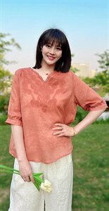 纯苎连衣裙小衫裤子裙子衬衣 时尚风 风淑女风休闲风,女装连衣裙,川哲