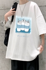 DX17148-P20纯棉短袖t恤男大码半袖打底衫宽松体恤衫大皂风，男装T恤，电商A040