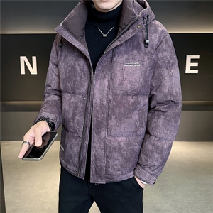 L-4XL B353 9927 P210 黑连帽2025冬羽绒服【标50控活动价298】图片