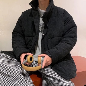 灯芯绒服男秋冬季加厚韩版面包服港风ins复古衣 W2230-P77图片