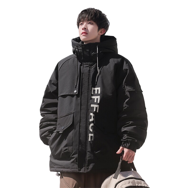 Y0308-P235冬季新款85%白鸭绒连帽工装羽绒服外套,男装羽绒服,星座109