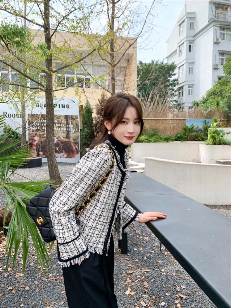 韩版时尚甜美淑女可爱拉毛外套，其它，荷塘月色