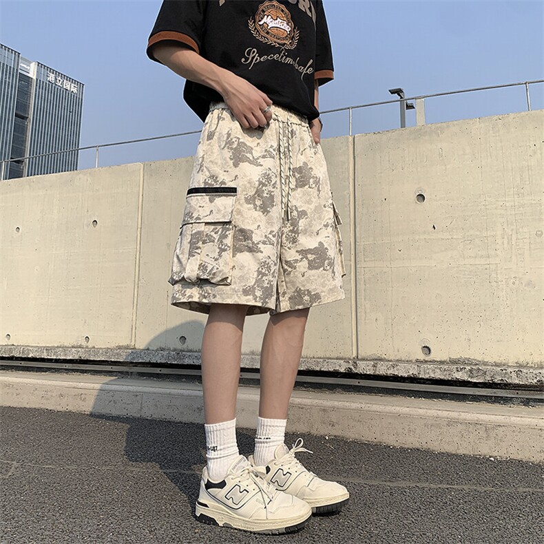 夏季新款直筒休闲工装短裤户外运动五分裤男运动短裤,男装牛仔裤,星座1206（原A206）