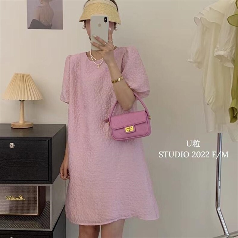 新款连衣裙百搭，女装连衣裙，泰靡(1F)