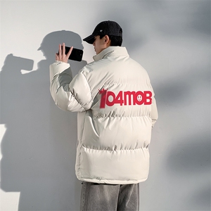 已注册港风抖音直播得物高品质宽松面包服棉衣外套M1160P65图片